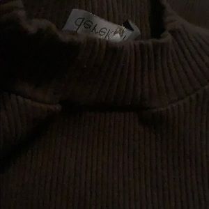 Plus size black ribbed dress size 1x women